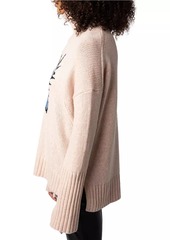 Zadig & Voltaire Alma We Heart Wool Turtleneck Sweater