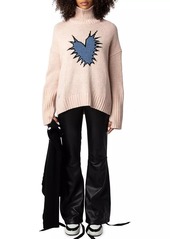 Zadig & Voltaire Alma We Heart Wool Turtleneck Sweater