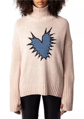 Zadig & Voltaire Alma We Heart Wool Turtleneck Sweater