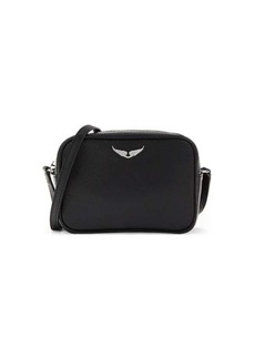 Zadig & Voltaire Boxy Wings Leather Shoulder Bag