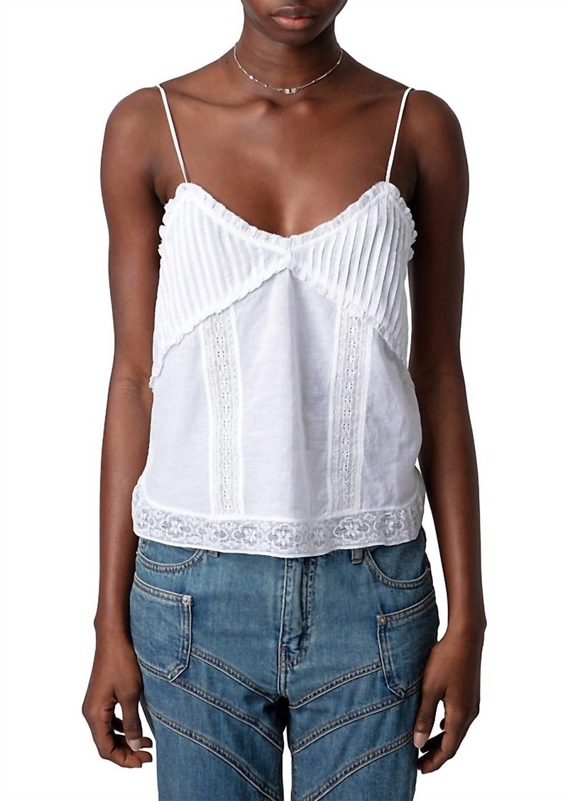 Zadig & Voltaire Calixia Tomboy Camisole In Judo