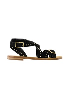 Cecilia Caprese Sandals - Zadig & Voltaire - Leather - Black