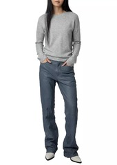 Zadig & Voltaire Cici Cashmere Star-Patch Sweater