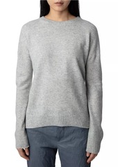Zadig & Voltaire Cici Cashmere Star-Patch Sweater