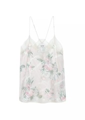 Zadig & Voltaire Cristy Floral Chain Camisole