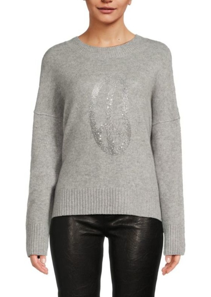 Zadig & Voltaire Embellished Cashmere Sweater