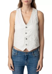 Zadig & Voltaire Emilie Leather Vest