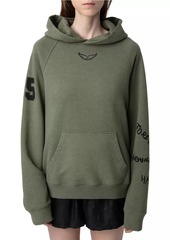 Zadig & Voltaire Georgy Studded Graphic Hoodie