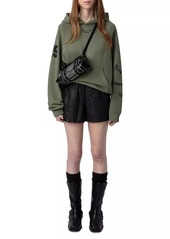 Zadig & Voltaire Georgy Studded Graphic Hoodie