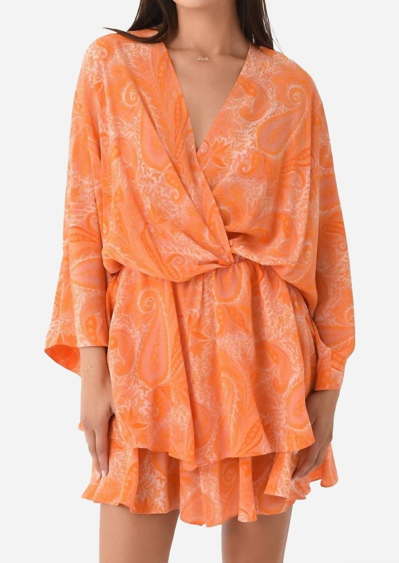 Zadig & Voltaire Hailey Silk Dress In Corail