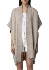 Zadig & Voltaire Indiany Cashmere Short-Sleeve Cardigan