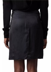 Zadig & Voltaire Joji Satin Skirt