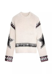 Zadig & Voltaire Kanson Sequin-Embellished Cashmere Sweater