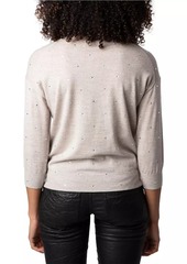 Zadig & Voltaire Kansy We Strass Wool Sweater