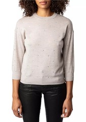 Zadig & Voltaire Kansy We Strass Wool Sweater