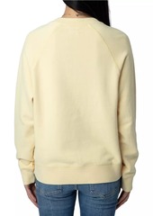 Zadig & Voltaire Logo Embroidered Crewneck Sweatshirt