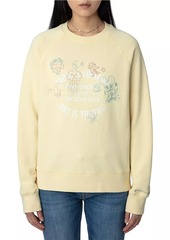 Zadig & Voltaire Logo Embroidered Crewneck Sweatshirt