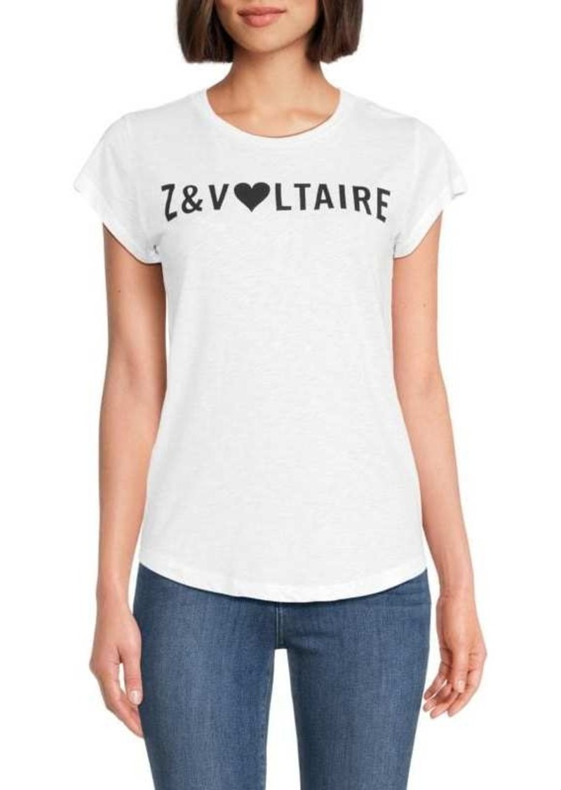 Zadig & Voltaire Logo Graphic T-Shirt