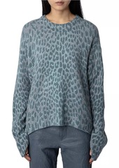 Zadig & Voltaire Markus Cashmere Leopard Sweater