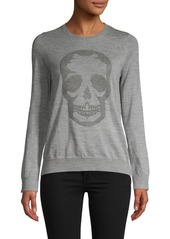 Zadig & Voltaire Miss Skull Merino Wool Sweater