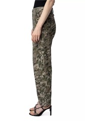 Zadig & Voltaire Pilote Canvas Camouflage Pants