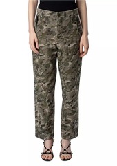 Zadig & Voltaire Pilote Canvas Camouflage Pants