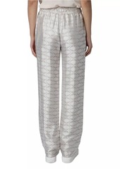 Zadig & Voltaire Pomy Jacquard Wing Straight-Leg Pants