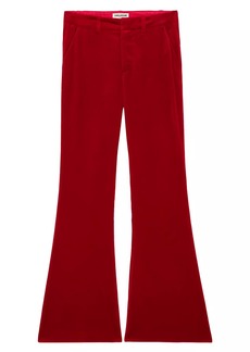 Zadig & Voltaire Prevy Velvet Flare Pants