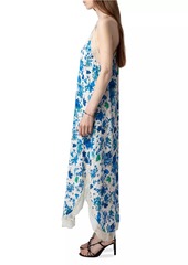 Zadig & Voltaire Ristyl Floral Lace Slip Maxi Dress