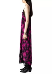 Zadig & Voltaire Ristyl Printed Silk Slipdress