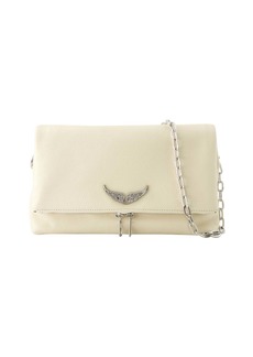 Rocky Swing Your Wings Crossbody - Zadig & Voltaire - Leather - Beige