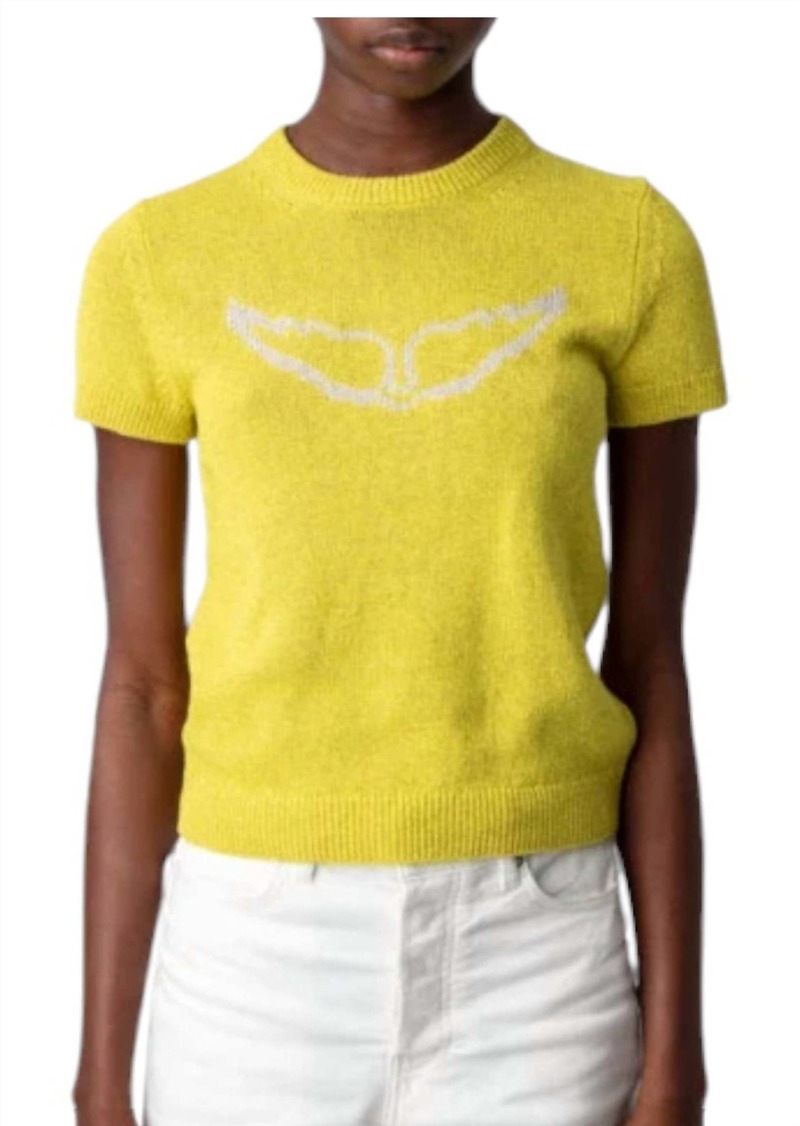 Zadig & Voltaire Sorly Wings Sweater In Cedra