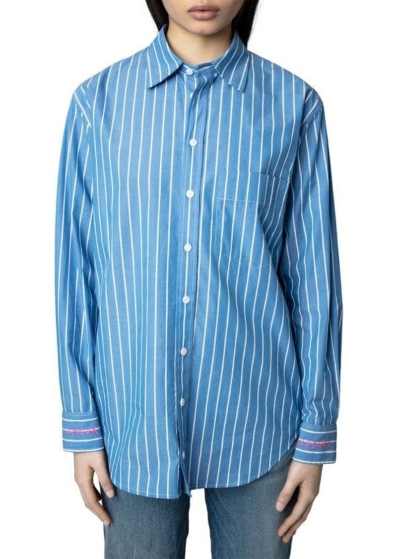 Zadig & Voltaire Taskiz Striped Shirt