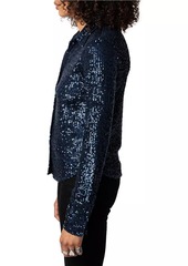 Zadig & Voltaire Tawny Sequined Shirt