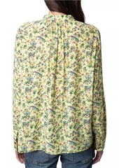 Zadig & Voltaire Tink Floral Long-Sleeve Shirt