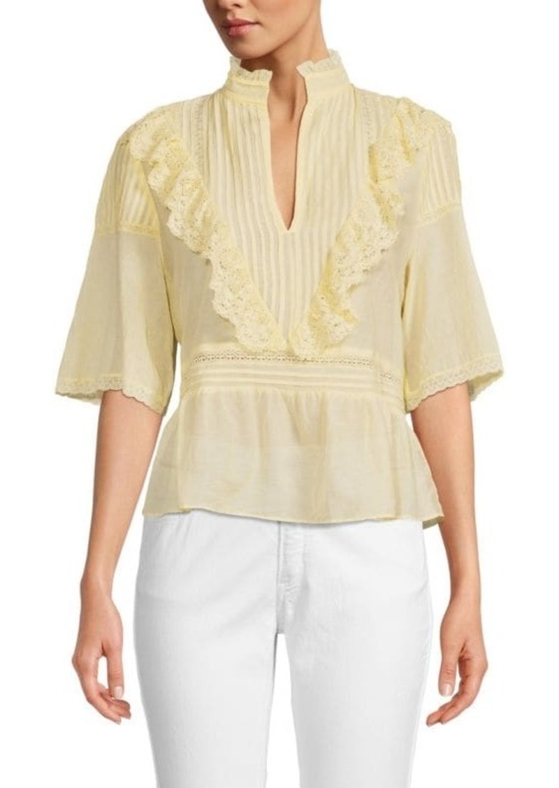 Zadig & Voltaire Tonelo Lace Top