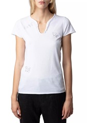 Zadig & Voltaire Tunisien MC Cotton T-Shirt