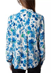 Zadig & Voltaire Twina Crêpe Garden Flowers Shirt