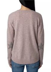 Zadig & Voltaire Vivi Cashmere Star Patch Sweater
