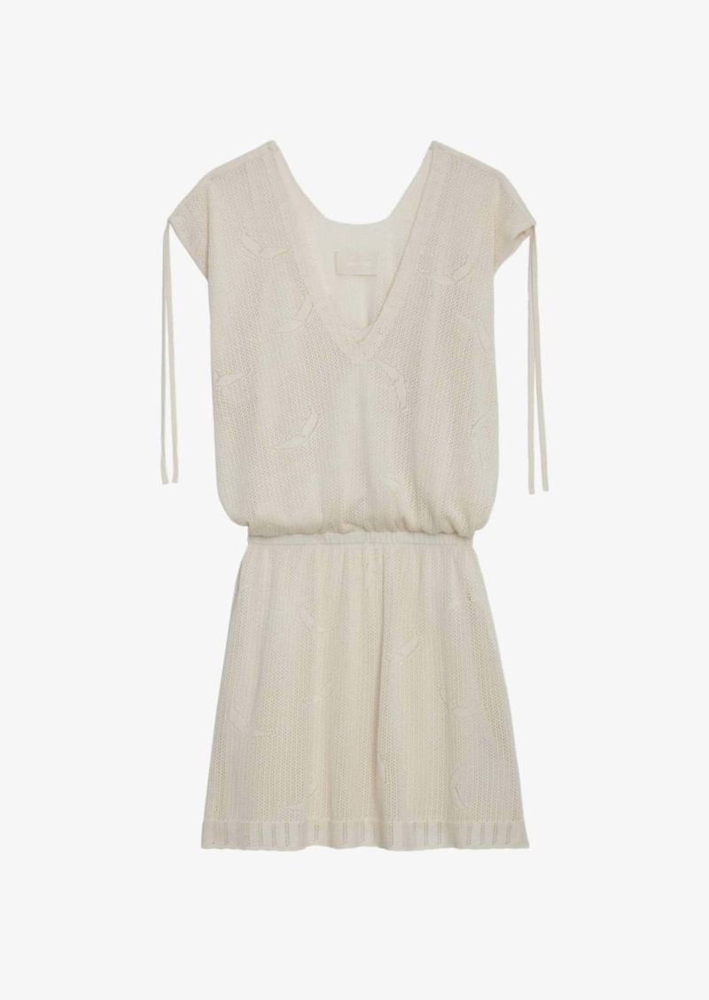 Zadig & Voltaire Women's Alanis Dress In Ecru