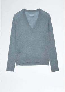 Zadig & Voltaire Women's Brumy Cashmere V-Neck Sweater In Nuage