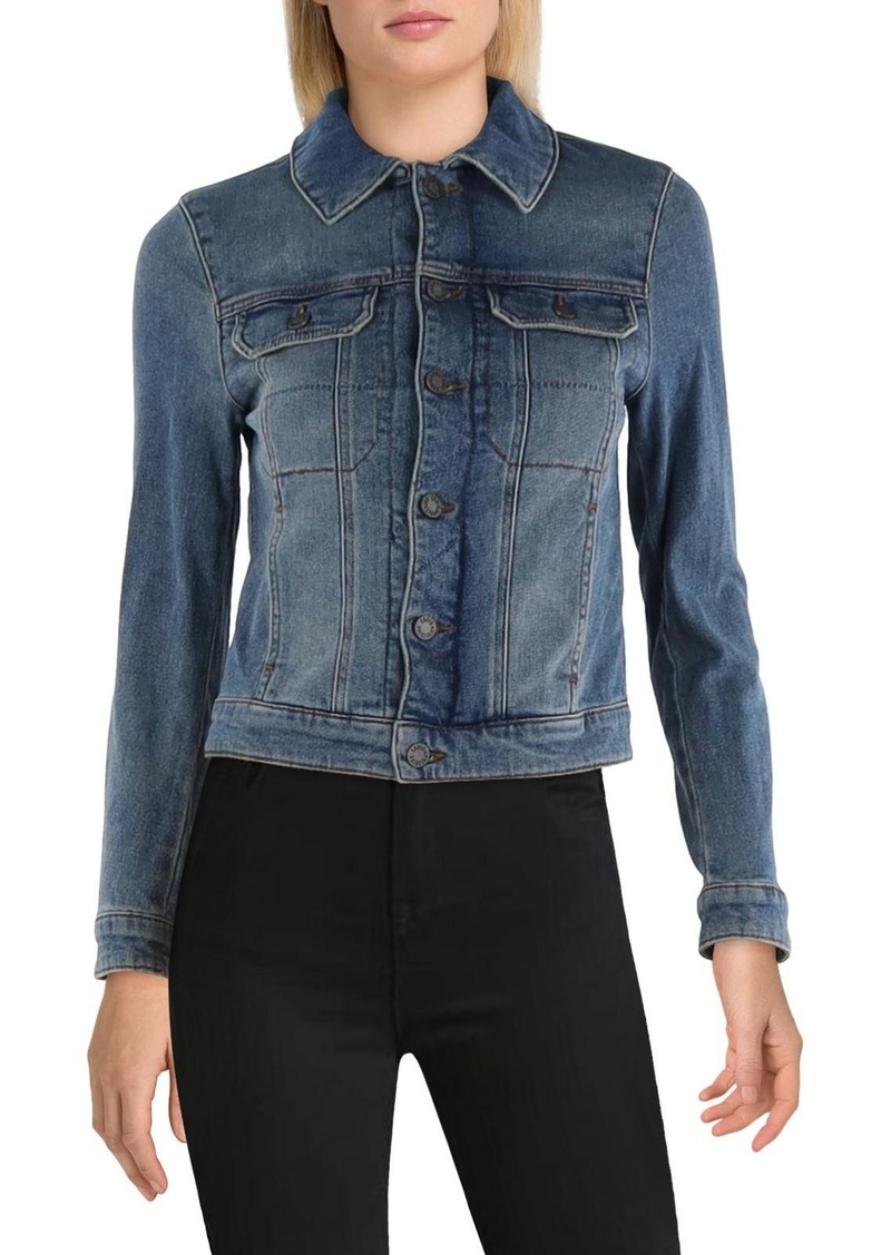 Zadig & Voltaire Womens Collar Jacket Trucker Jacket