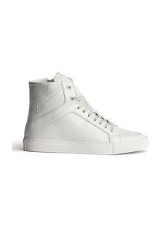 Zadig & Voltaire Women's High Flash High-Top Sneaker In Vintage Pate