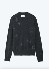 Zadig & Voltaire Women's Pravis Sweater In Kaki Slate