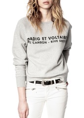 Zadig & Voltaire Women's Graphic Fleece Sweatshirt