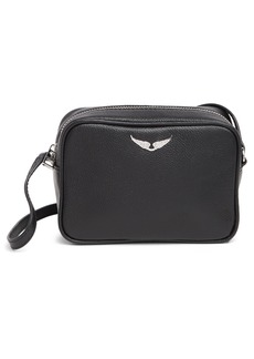 Zadig & Voltaire Body Wings X-Small Crossbody Bag in Black at Nordstrom Rack