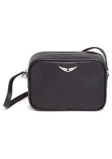 Zadig & Voltaire Body Wings X-Small Savage Crossbody Bag in Noir at Nordstrom Rack