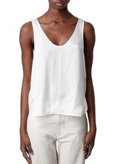 Zadig & Voltaire Carys Satin Tank