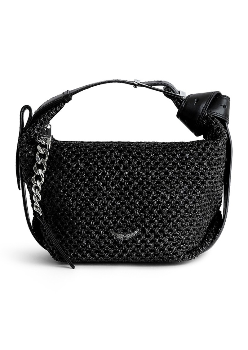 Zadig & Voltaire Cecilia Black Basket Bag