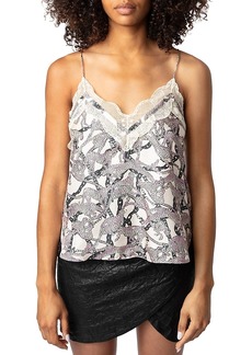 Zadig & Voltaire Christo Wild Chain Silk Camisole